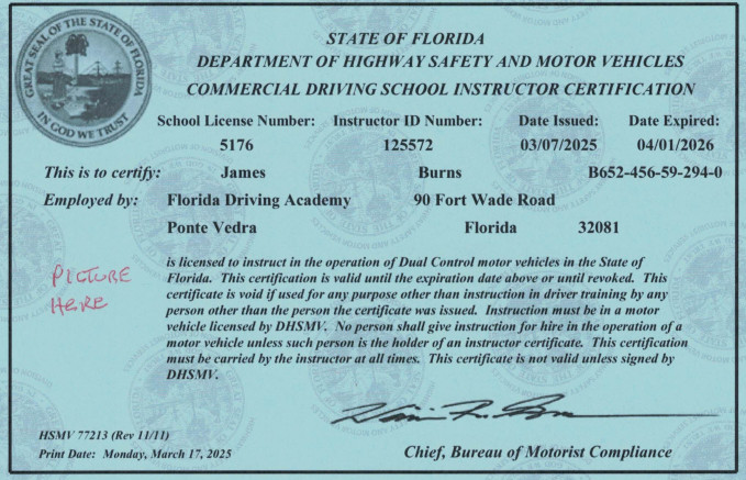 Instructor Certification